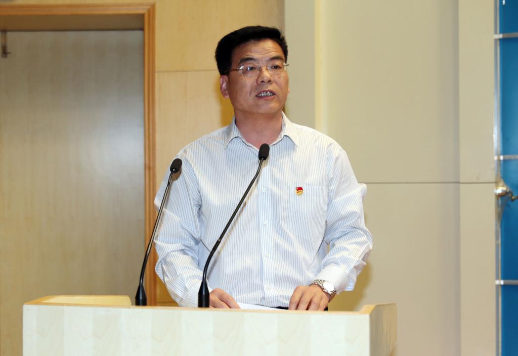 党委副书记、副院长刘永亮发表讲话