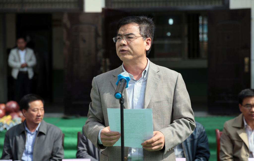 我院党委副书记、副院长刘永亮致辞